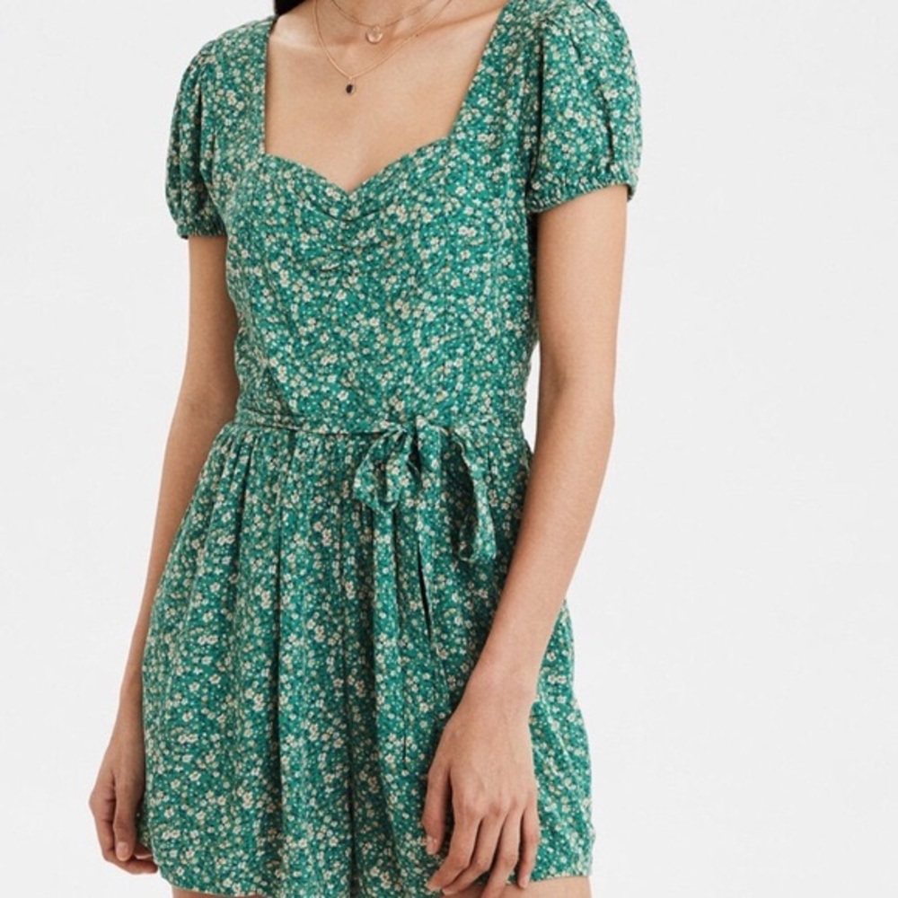American eagle floral romper